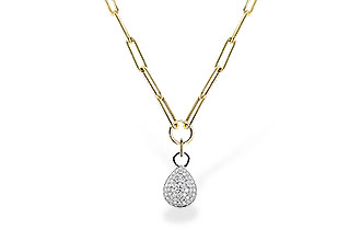 A292-64540: NECKLACE 1.26 TW (17 INCHES)
