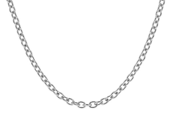 G292-70849: CABLE CHAIN (18IN, 1.3MM, 14KT, LOBSTER CLASP)