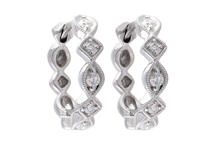 A019-91731: EARRINGS .22 TW