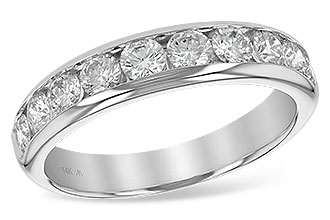 A111-79059: LDS WED RG 1.00 TW (10 STONES)