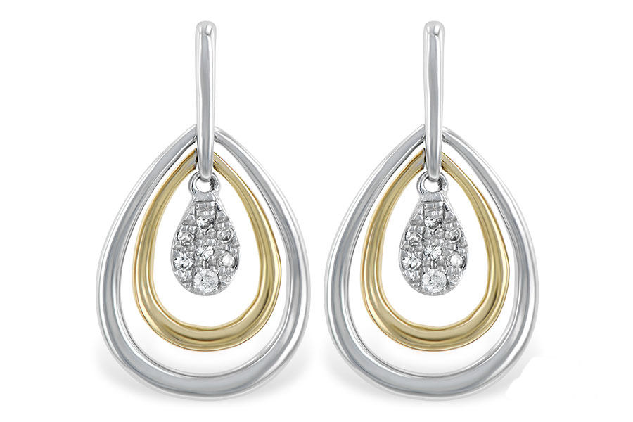 A202-68177: EARRINGS .06 TW