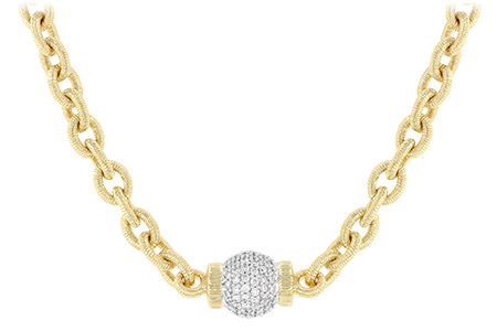 A202-71740: NECKLACE 1.27 TW (17.25 INCHES)