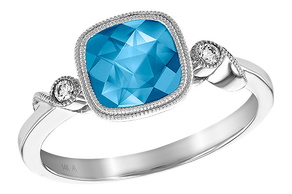 A205-43586: LDS RG 1.66 BLUE TOPAZ 1.71 TGW