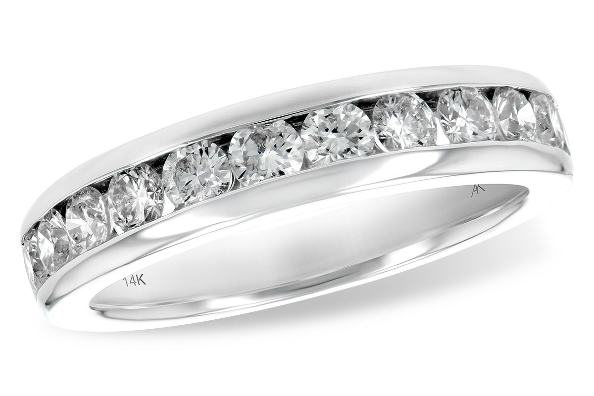 A207-26331: LDS WED RG 1.00 TW (12 STONES)