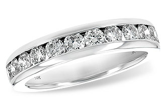 A207-26331: LDS WED RG 1.00 TW (12 STONES)