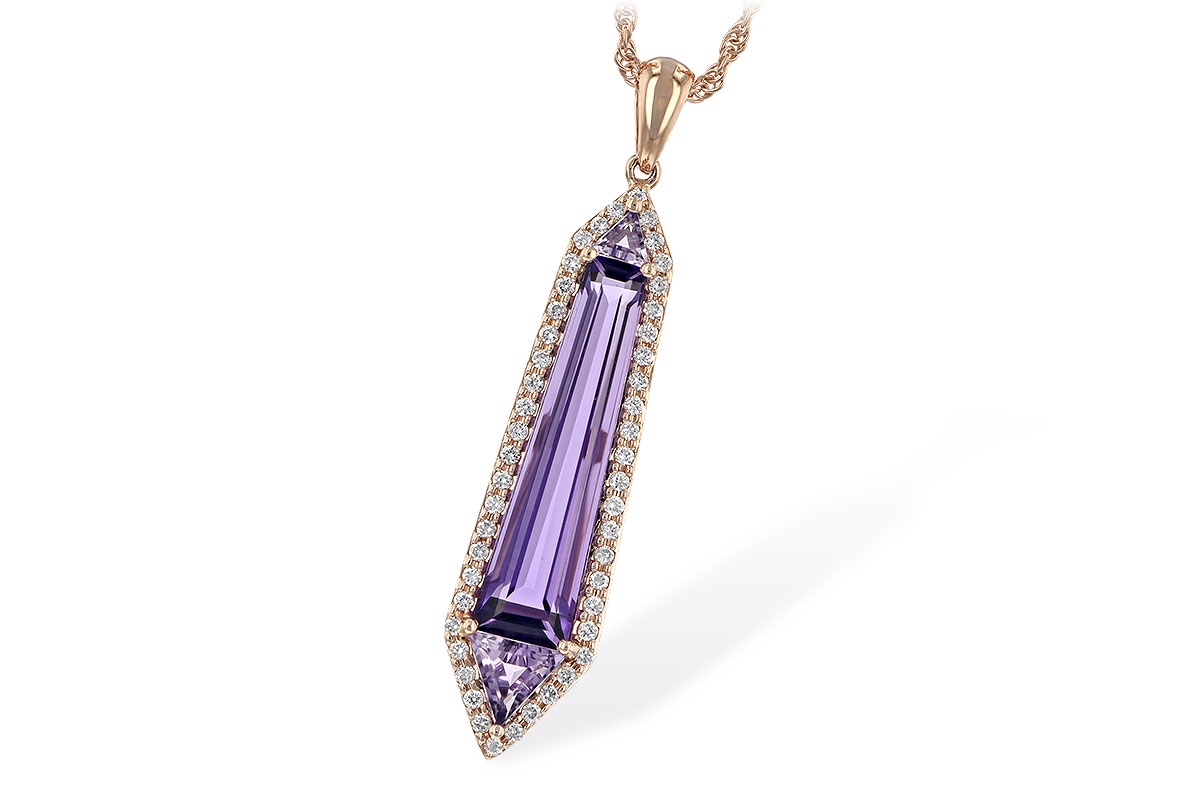 A208-10904: NECK 2.62 AMETHYST 2.85 TGW