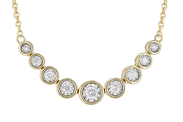 A209-05386: NECKLACE .25 TW (18")