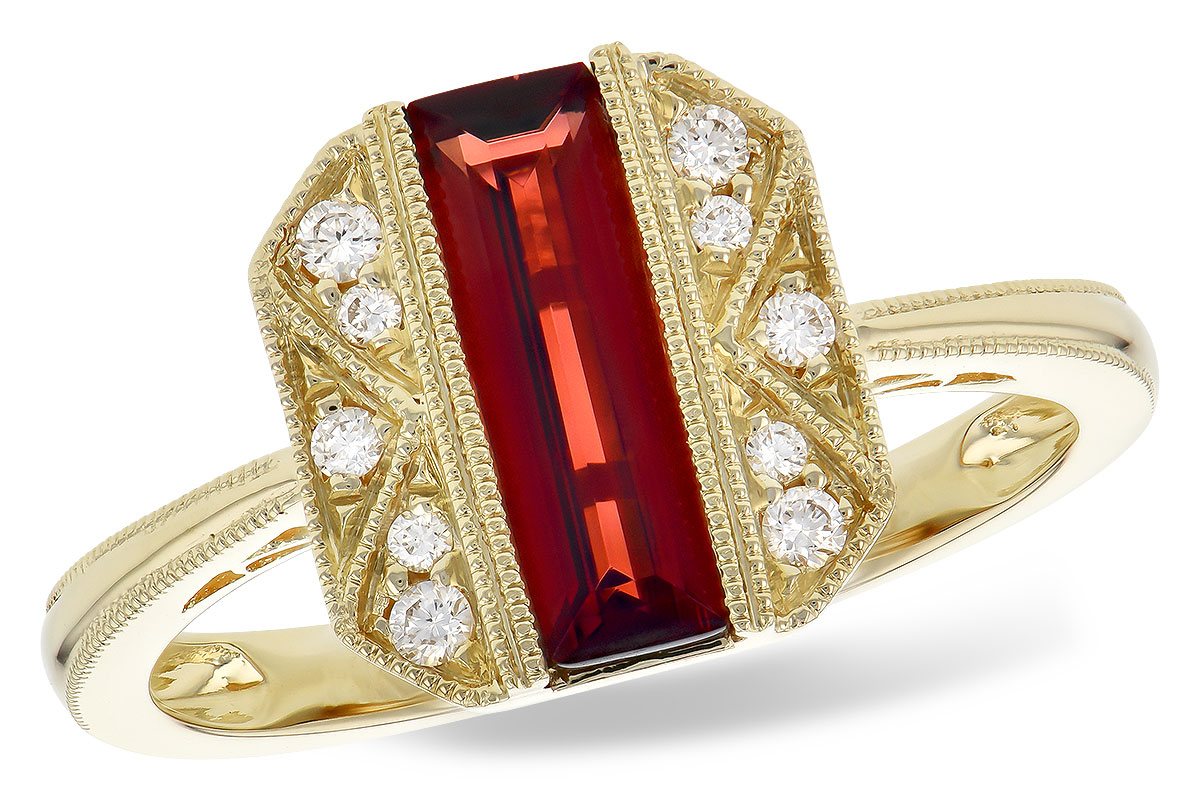 A291-78140: LDS RG 1.14 GARNET 1.25 TGW