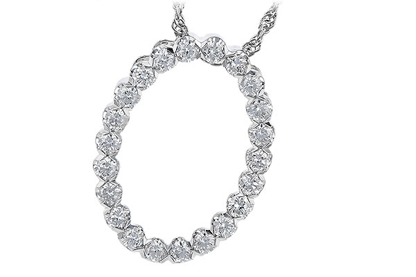 A291-78177: NECKLACE .50 TW