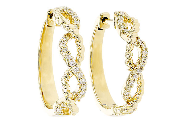 A291-80886: EARRINGS .18 TW