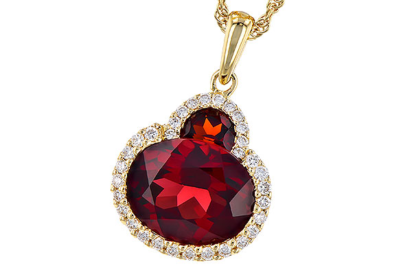 A291-80895: NECK 3.02 TW GARNET 3.16 TGW