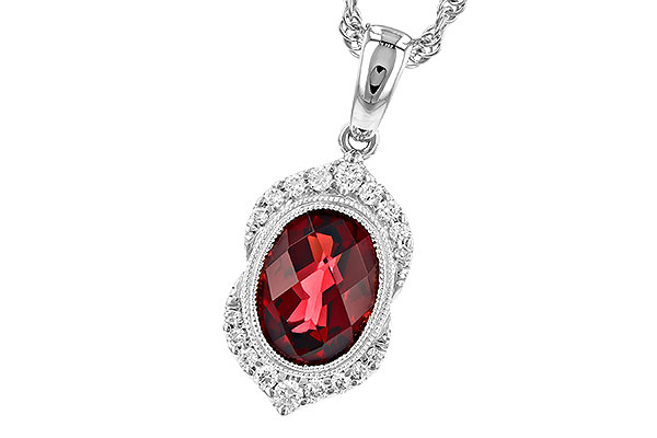 A292-64468: NECK 2.10 GARNET 2.24 TGW