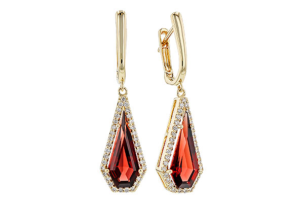 A292-66313: EARR 3.16 TW GARNET 3.40 TGW