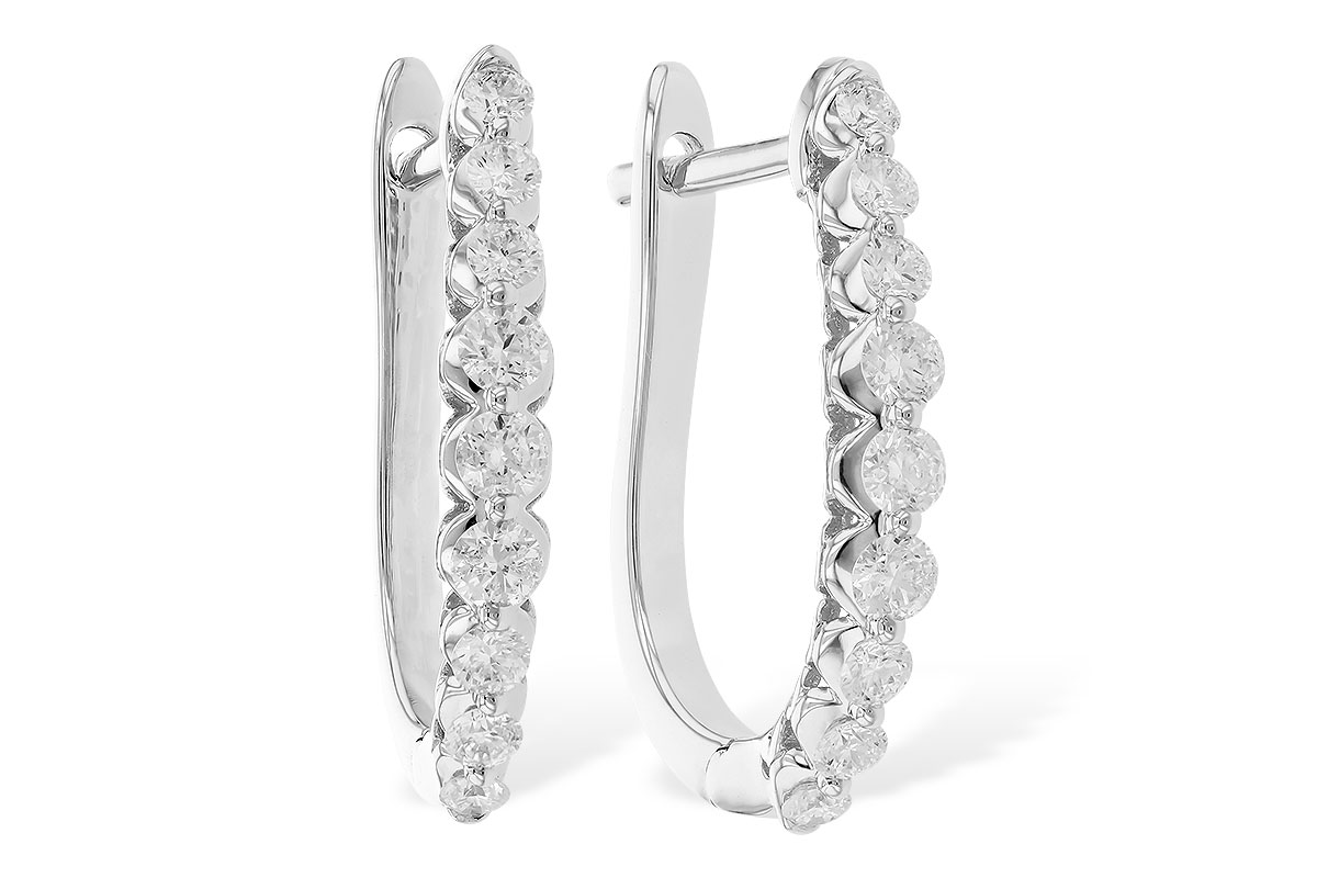 A292-67204: EARRINGS .50 TW