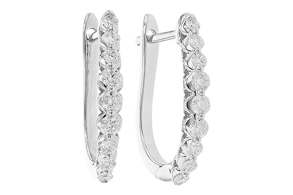 A292-67204: EARRINGS .50 TW