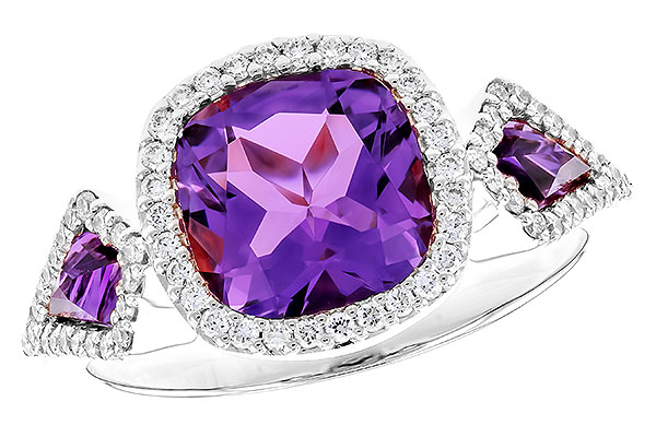A292-67222: LDS RG 1.98 TW AMETHYST 2.24 TGW