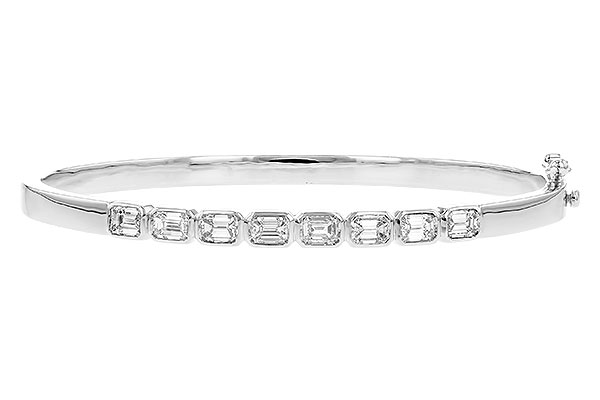A292-67231: BANGLE 2.00 TW EMERALD CUTS
