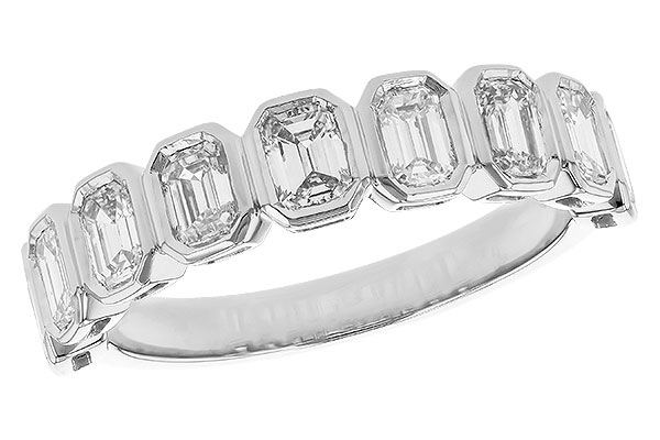 A292-67240: LDS DIA WED RG 1.35 TW EMERALD CUTS