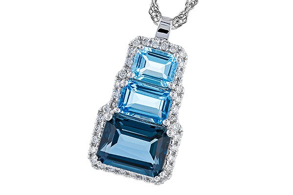 A292-67259: NECK 2.48 TW BLUE TOPAZ 2.64 TGW