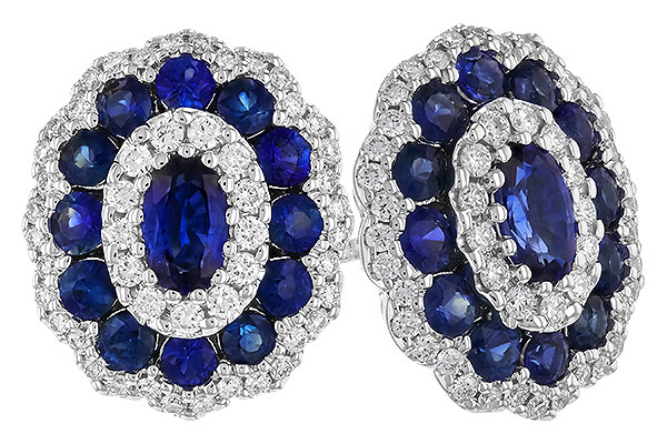A292-72713: EARR 1.77 TW SAPPHIRE 2.24 TGW (5x3MM SAPP)