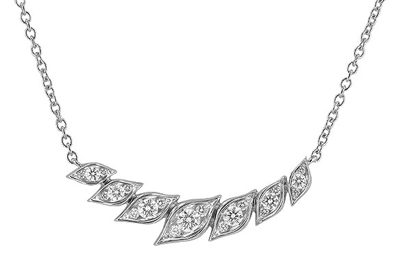 A293-55395: NECKLACE .36 TW