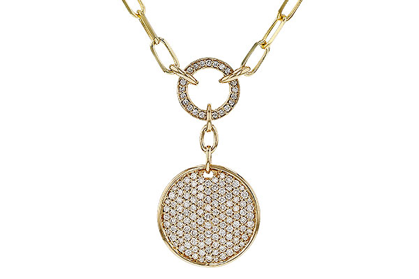 A293-57204: NECKLACE .92 TW (17")