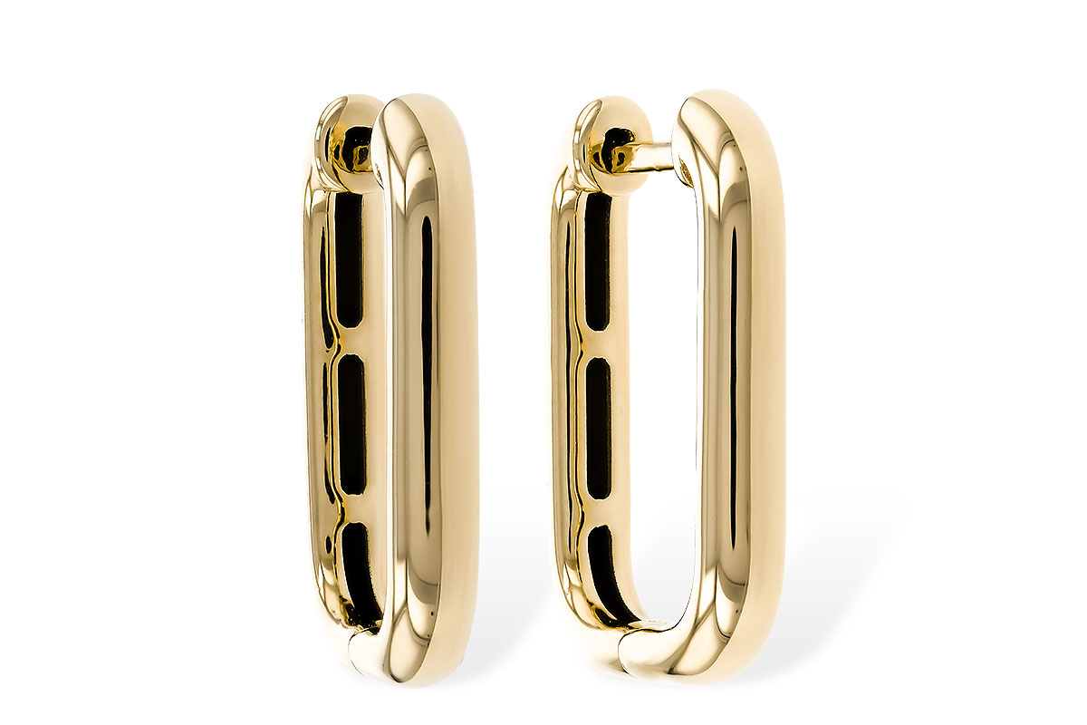 A293-60904: GOLD EARRINGS (18MM)