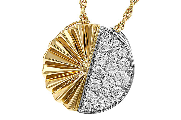 A293-61731: NECKLACE .50 TW
