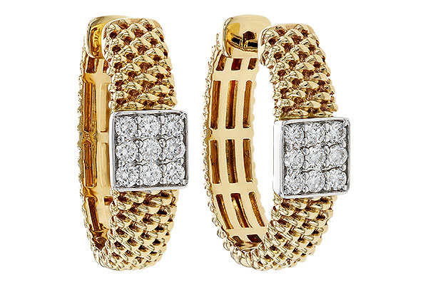 A293-62640: EARRINGS .33 TW