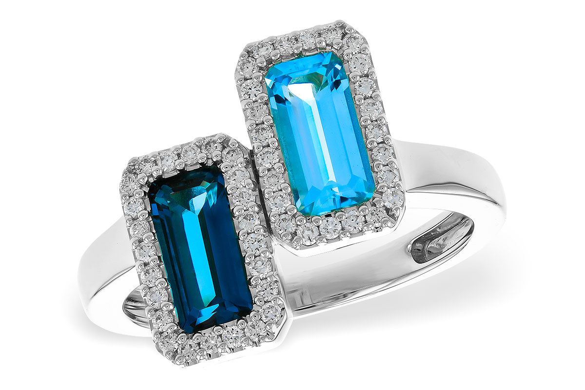 A293-63559: LDS RG 1.68 TW BLUE TOPAZ 1.90 TGW
