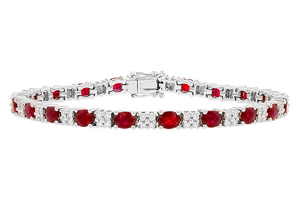 B019-01786: BRACELET 7.10 RUBY 7.92 TGW