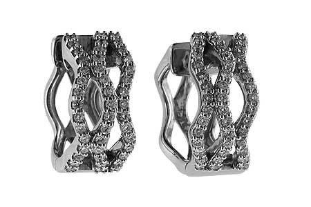 B019-09086: EARRINGS .50 TW