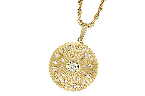 B202-68177: NECKLACE .24 TW