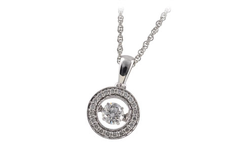B205-44522: NECKLACE .33 TW