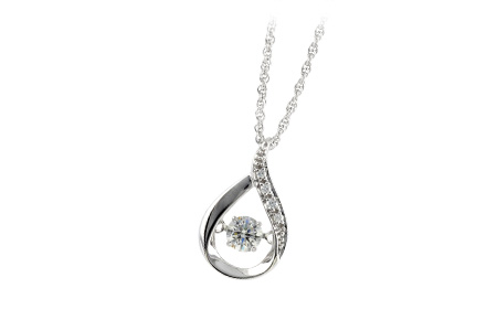 B206-31731: NECKLACE .19 TW