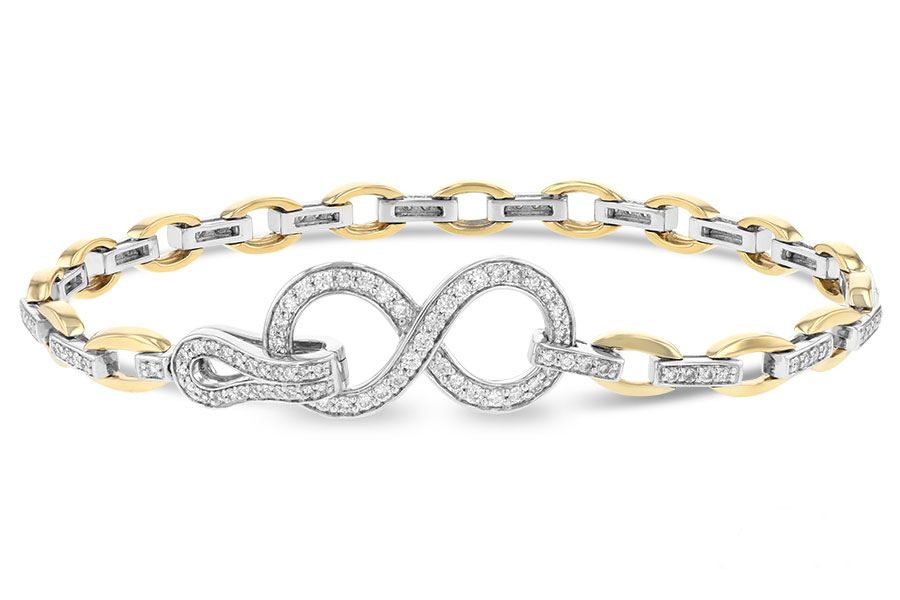 B207-22713: BRACELET 1.00 TW (YG & WG)