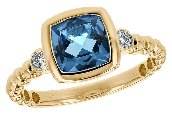 B208-11786: LDS RG 1.57 BLUE TOPAZ 1.65 TGW