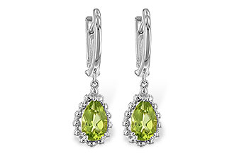 B208-13622: EARR 1.65 PERIDOT TW