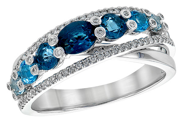 B209-00895: LDS RG 1.06 BLUE TOPAZ 1.25 TGW