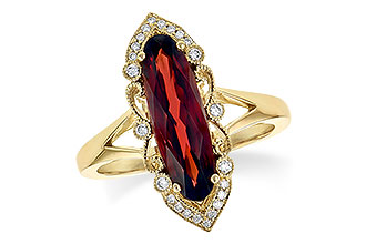 B209-06340: LDS RG 2.58 GARNET 2.70 TGW