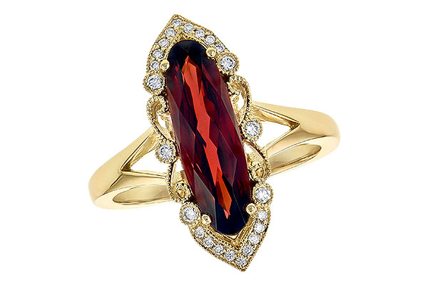 B209-06340: LDS RG 2.58 GARNET 2.70 TGW