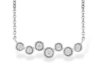 B209-07268: NECKLACE .13 TW