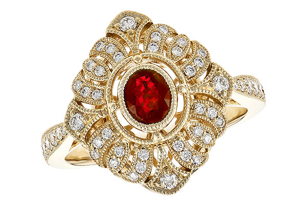 B291-76304: LDS RG .42 RUBY .80 TGW (5x4MM RUBY)