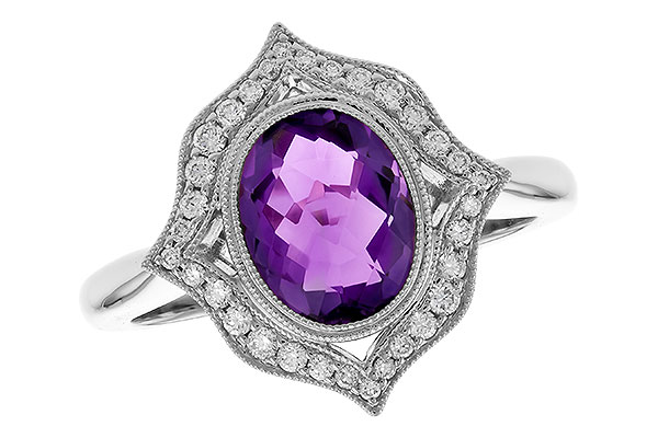B292-70886: LDS RG 1.52 AMETHYST 1.70 TGW (9x7MM AMY)