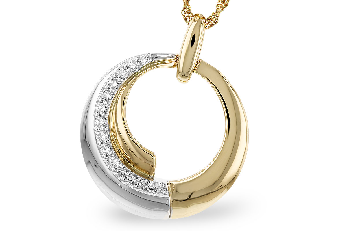 B292-71731: NECKLACE .25 TW