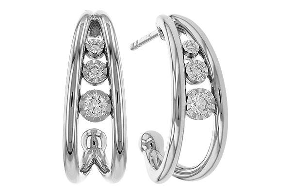 B292-71749: EARRINGS .16 TW