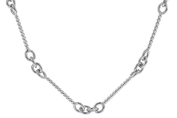 B293-55377: TWIST CHAIN (7IN, 0.8MM, 14KT, LOBSTER CLASP)