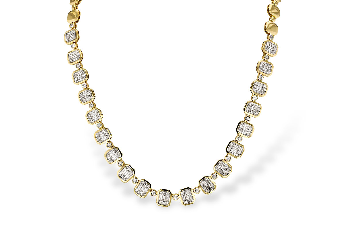 B293-55422: NECKLACE 2.48 BAG 2.95 TW (16")