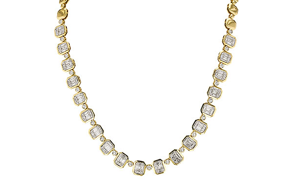 B293-55422: NECKLACE 2.48 BAG 2.95 TW