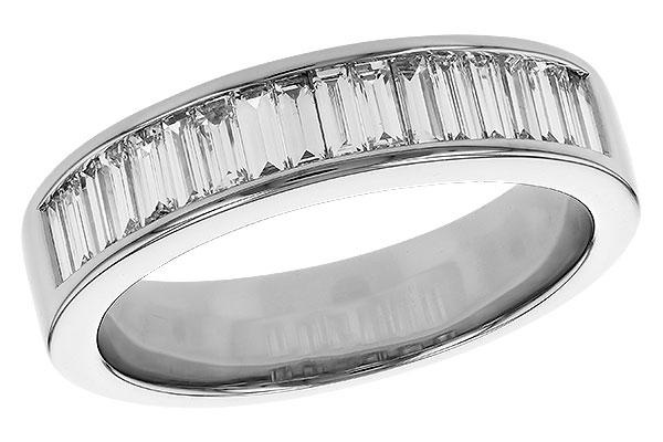 B293-55431: LDS DIA WED RG .70 TW BAGUETTES